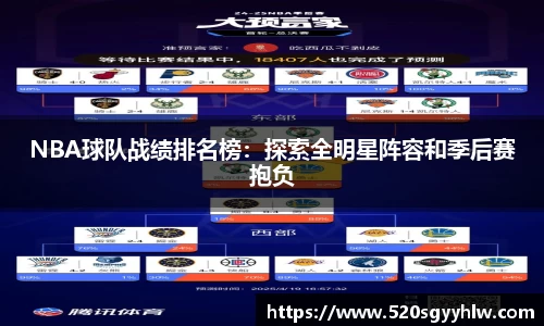 NBA球队战绩排名榜：探索全明星阵容和季后赛抱负
